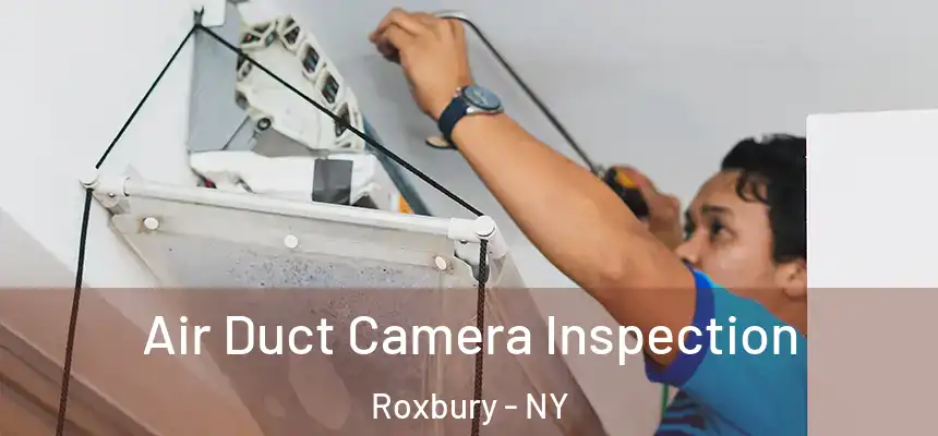 Air Duct Camera Inspection Roxbury - NY
