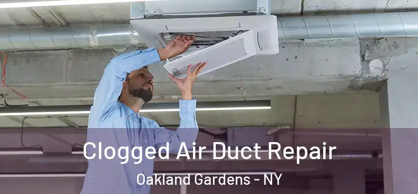  Clogged Air Duct Repair Oakland Gardens - NY