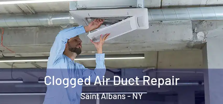  Clogged Air Duct Repair Saint Albans - NY