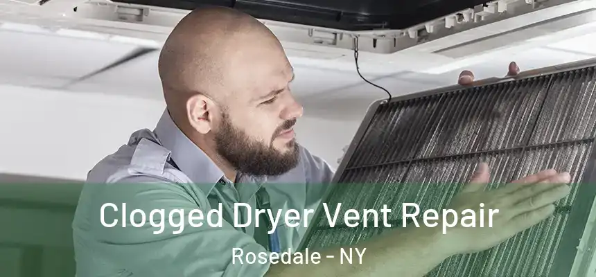 Clogged Dryer Vent Repair Rosedale - NY