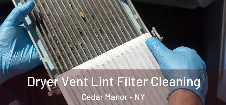 Dryer Vent Lint Filter Cleaning Cedar Manor - NY