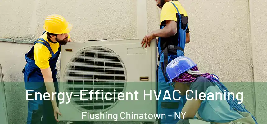 Energy-Efficient HVAC Cleaning Flushing Chinatown - NY