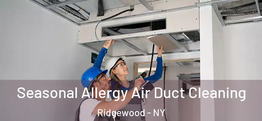 Seasonal Allergy Air Duct Cleaning Ridgewood - NY