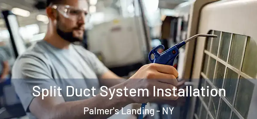  Split Duct System Installation Palmer's Landing - NY